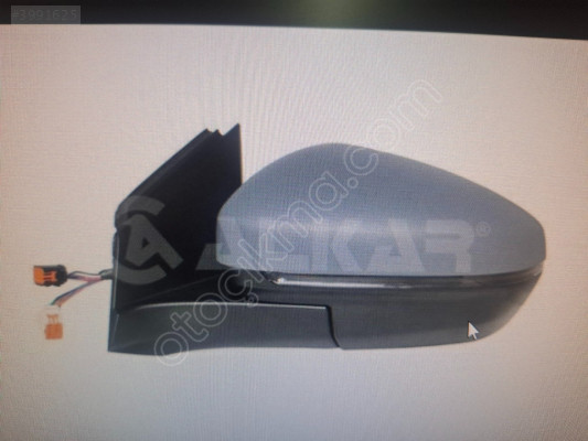 Peugeot 5008 3008 C5 ayna sol katlanir 10 pin