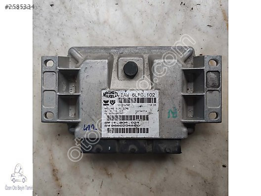 Peugeot Motor Beyni IAW 6LPC.102 - 9654596080 - 9660204580