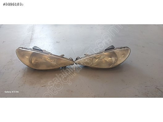 peugeot 206 sağ-sol far 9640559580