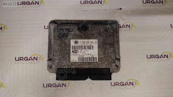 036906034JE SKODA FABİA IAW4TV 1.4 MOTOR BEYNİ