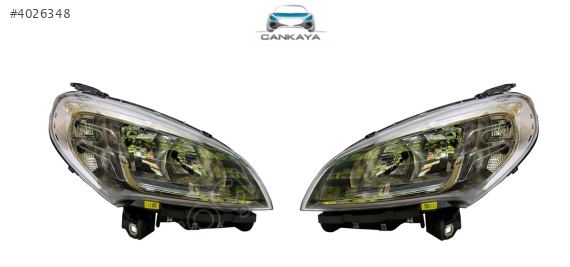 FİAT DOBLO 4 2015+ ÖN FAR SIFIR ADET FİYAT İÇİ SIYAH VEYA KROM