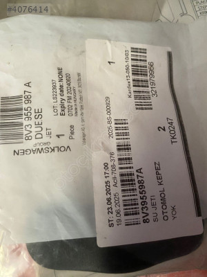 A3 Q3 Cam su fiskiye jeti 8V3955987A