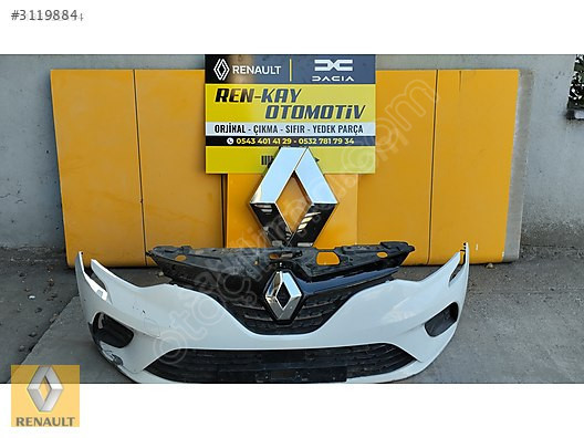 RENAULT CLİO 5 ÖN TAMPON ÇIKMA ORJ PARÇALARI 2020-2023 RENKAY