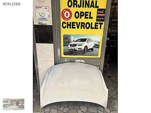 Opel corsa d beyaz renk çıkma ön kaput ORJİNAL OTO OPEL