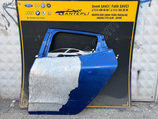 RENAULT CLİO 5 SOL ARKA KAPI ÇIKMA ORİJİNAL