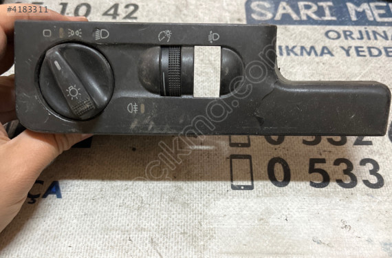 ÇIKMA VW PASSAT KLO 3A1 941 531 E 3A1941531E FAR ANAHTARI