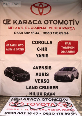 2020-2025 TOYOTA PROACE CITY ÇIKMA ORJINAL ÖN TAMPON TESİSATI