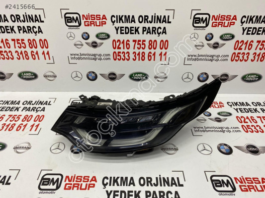 LAND ROVER DİSCOVERY 5 SOL FAR ORJİNAL ÇIKMA YEDEK PARÇA