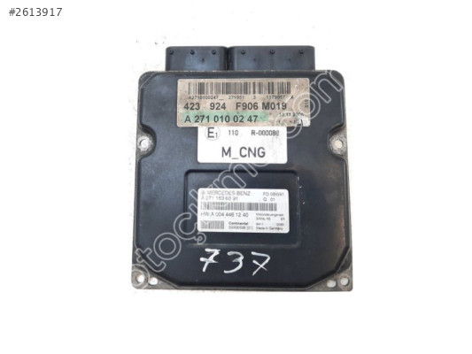 Mercedes W906 Sprinter Motor Beyni A2711536891 5WK90598 SIM4L KE