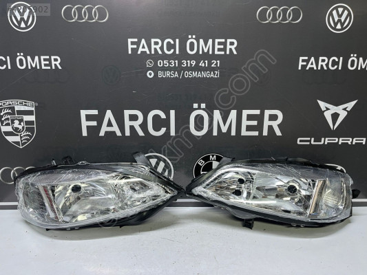 OPEL ASTRA G 1998- SAĞ - SOL TAKIM ÖN FAR SIFIR