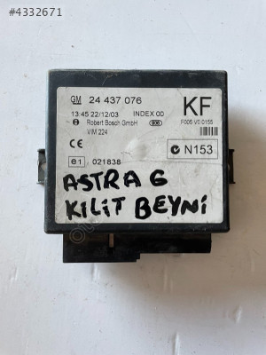 OPEL ASTRA G MERKEZİ KİLİT BEYNİ ÇIKMA ORJİNAL