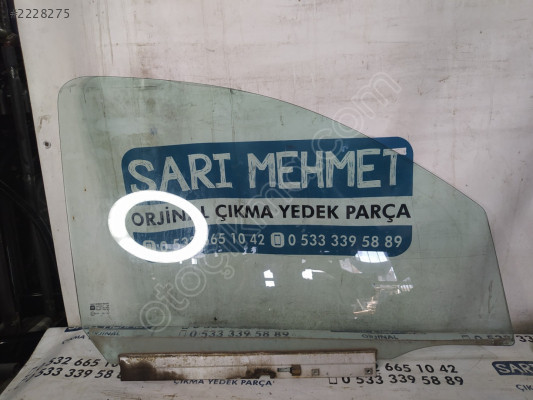 ÇIKMA OPEL COMBO SAĞ ÖN KAPI CAMI