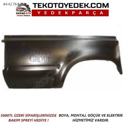 HILUX PICK UP LN85 ARKA ÇAMURLUK SAĞ SOL 1989 VE ÜZERİ / KAMPANYA