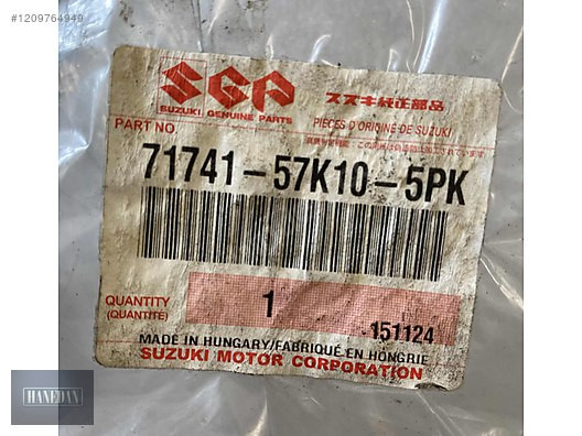 SUZUKİ SWİFT ÖN PANJUR IZGARASI 71741-57K10-5PK (2005-2010)