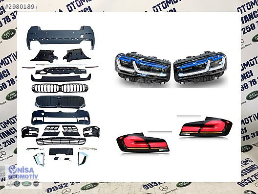 BMW 5 G30 2017-2019 UPGRADE 2020  LUXURY PAKET FACELIFT BODY KİT