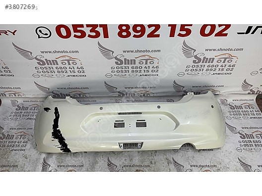 NISSAN MICRA ARKA TAMPON TEMIZ ORJINAL ÇIKMA