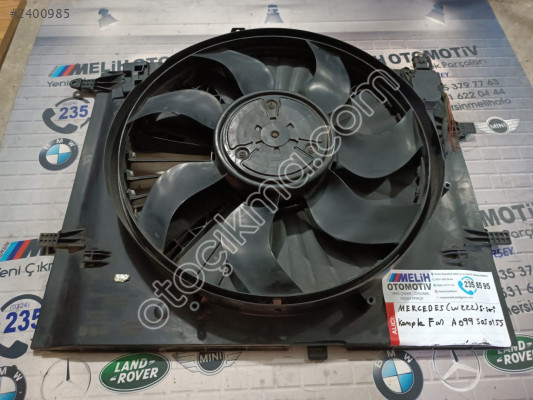 BMW ÇIKMA S400 FAN KOMPLE A0999060512 A0995050155