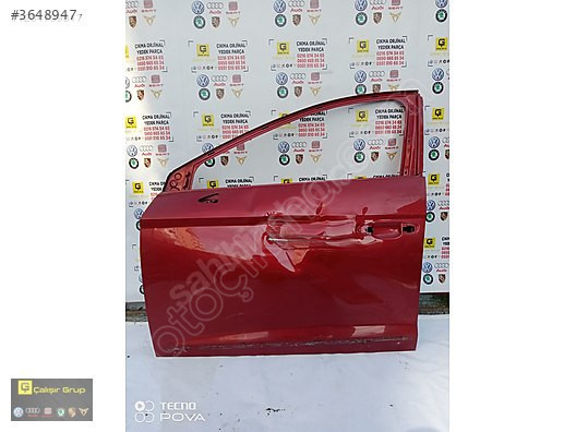 SEAT LEON 2013 -2020 SOL ÖN KAPI ÇIKMA SÖKME YEDEK PARÇA