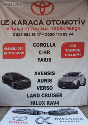 2024-2025 TOYOTA C-HR SÖKME ORİJİNAL AKS