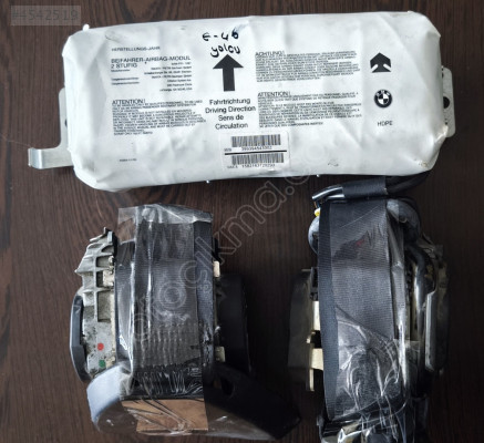 BMW E-46 AİRBAG EMNİYET KEMER SET