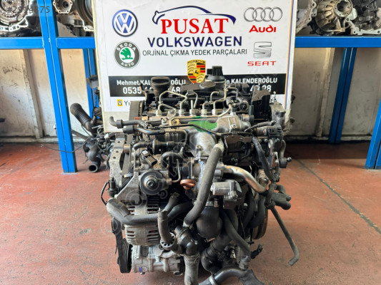 Skoda Süper B 2.0TDİ ÇIKMA KOMPLE DOLU MOTOR CBB MOTOR