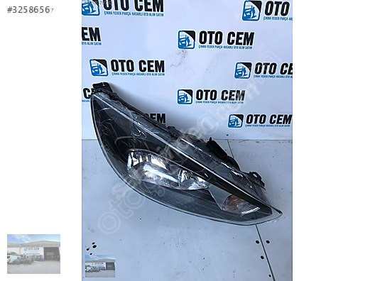 OTO CEMDEN ÇIKMA FORD FOCUS 3,5 SAĞ FAR SIFIR SİYAH ZEMİN