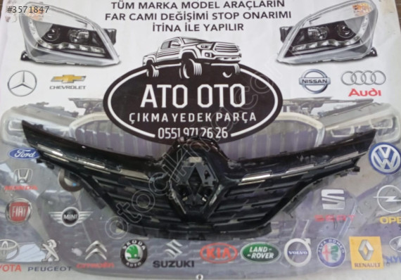 RENAULT CAPTUR ORJİNAL ÇIKMA ORJİNAL ÖN PANJUR