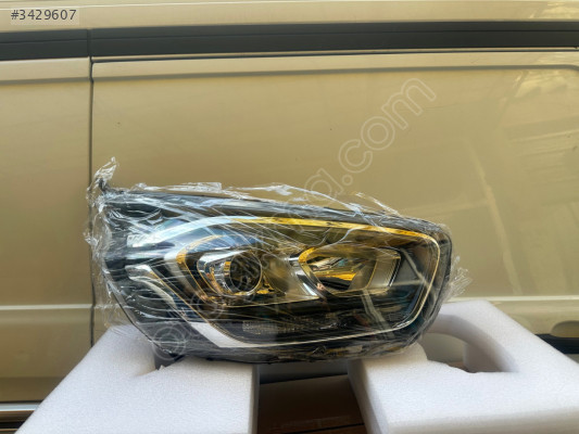 Ford Custom sağ sol far mercekli ledli ithal