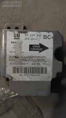 09 229 037 BC OPEL ASTRA İÇİN AİRBAG BEYNİ