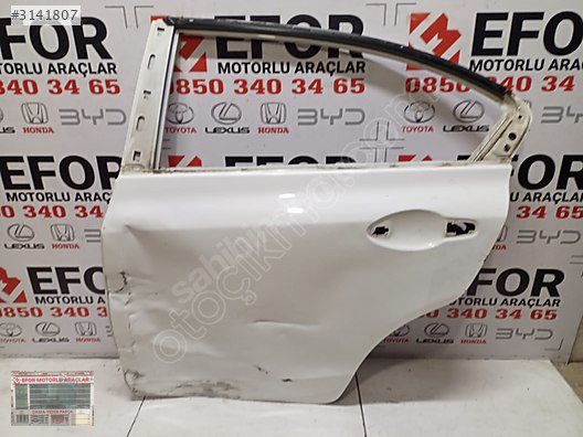 HONDA CİVİC FB7 ORJİNAL ÇIKMA SOL ARKA KAPI 12-15