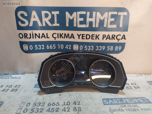ÇIKMA VW PASSAT B8 KİLOMETRE SAATİ GÖSTERGE SAATİ 3G0920750C