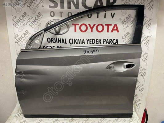 SİNCAR OTO'DAN HYUNDAİ BAYON 2020 2024 SOL ÖN KAPI ÇIKMA ORJİNAL