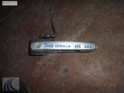 TOYOTA COROLLA 2006 ÇIKMA SAĞ ÖN DIŞ AÇMA KOLU
