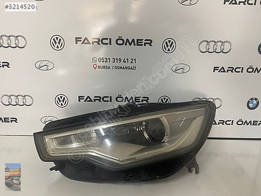 AUDİ A6 ÖN SOL FAR ORJİNAL