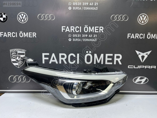 HYUNDAİ İ20 SAĞ ÖN FAR ORJİNAL LEDLİ MERCEKLİ