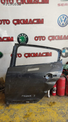 Megane 3 Sol Arka Kapı