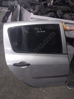RENAULT CLİO-3 ÇIKMA ORİJİNAL HATASIZ SAĞ ARKA KAPI