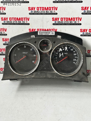 13225988 XJ SW 7.655 OPEL ASTRA H KM SAATİ GÖSTERGE PANELİ