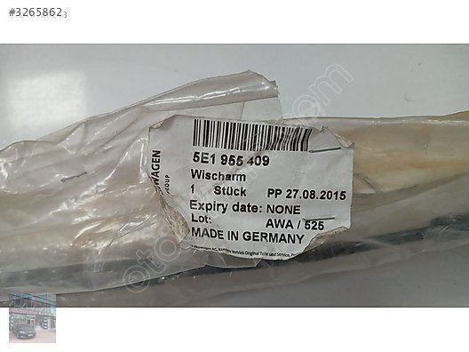 5E1955409 DIŞ SOL SİLECEK KOLU