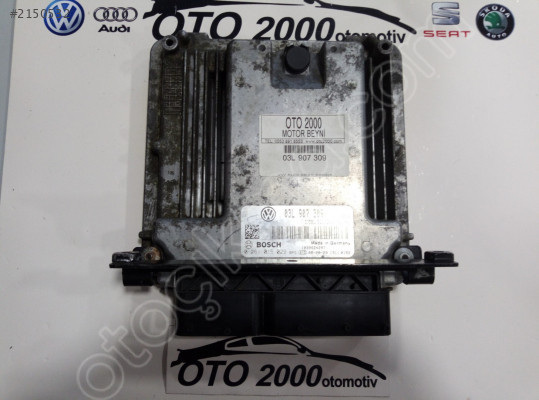 03L907309 VOLKSWAGEN GOLF PASSAT 2.0 TDI CBA MOTOR BEYNİ