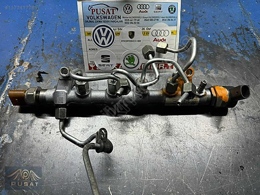 2.0TDİ ÇIKMA ORJİNAL REİL BORUSU YAKIT DAĞITICI 03L130089P CFF