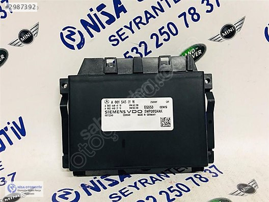 MERCEDES E SERİSİ W211 KASA ŞANZIMAN BEYNİ ORJ ÇIKMA A0015453116