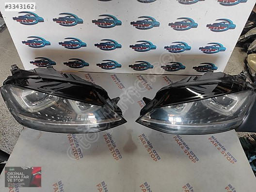 GOLF 7 FAR U LED ÜÇ BEYİNLİ ORJİNAL HELLA BİNBİR OTO FAR