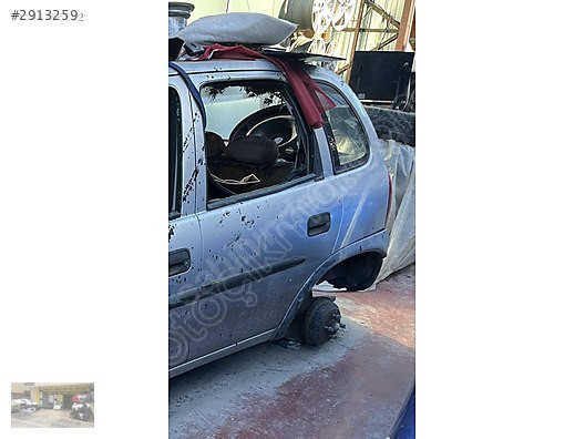 Opel corsa b sol arka çamurluk ORJİNAL OTO OPEL