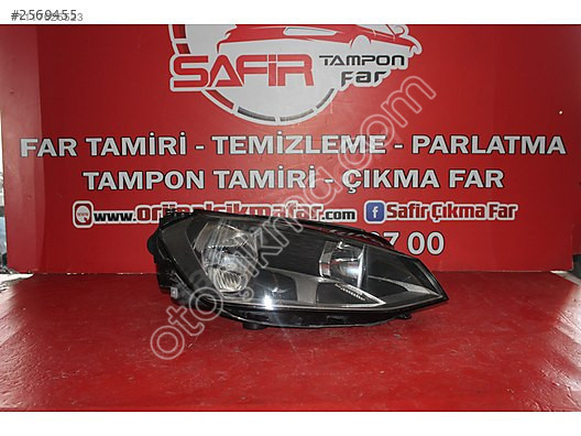 VOLKSWAGEN GOLF 7 2012- ÇIKMA SAĞ ÖN FAR [DEFOLU] 5G1941006E