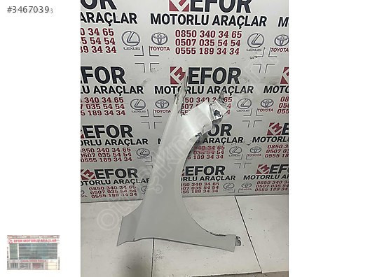HONDA ACCORD SAĞ ÖN ÇAMURLUK ÇIKMA ORJİNAL PARÇA 22-24