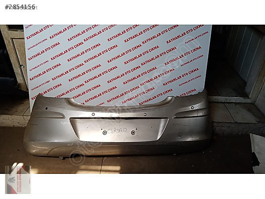 OPEL CORSA D ARKA TAMPON KAYHANLAR OTO ÇIKMA 