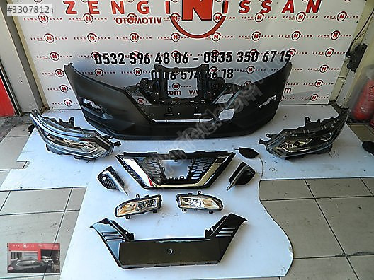 Nissan Qashqai J11 2018-2021 Ön Tampon Boş Sıfır Yedek Parça