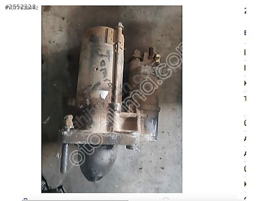 TEMPRA MARŞ MOTORU