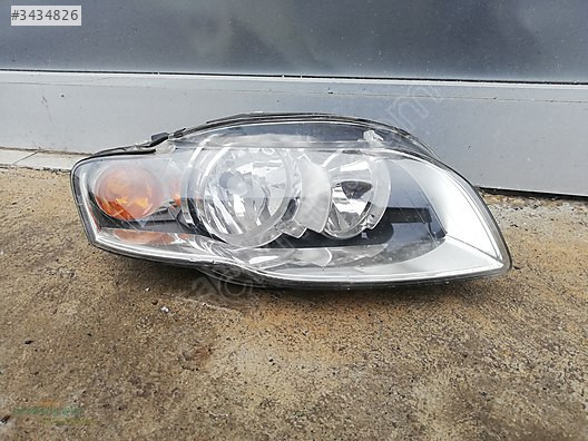 AUDİ A4 B7 ÇIKMA SAĞ FAR DÜZ 2005 - 2008